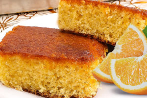 bolo de laranja