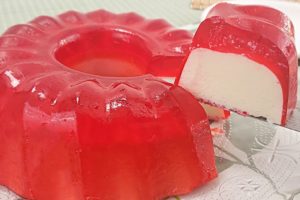 gelatina recheada